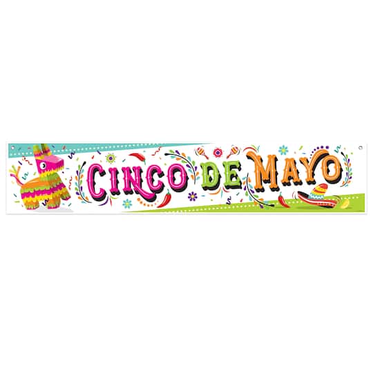 Beistle 5Ft Cinco De Mayo Banner | 5 ft | Michaels®